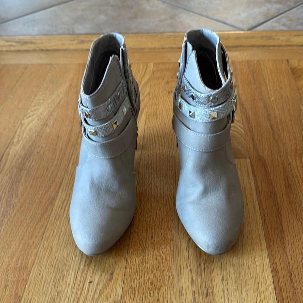 Suede ankle boots